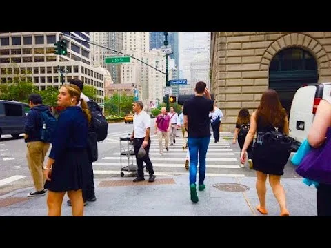 New York City Exploring Thursday Morning Rush - Times Square, Park Avenue (July 19, 2023) thumbnail