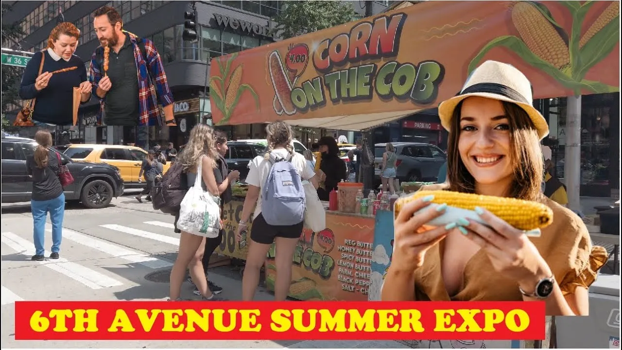 The 6th Avenue Summer Expo Between Herald Square and Bryant Park - New York City - Aug. 20, 2023 thumbnail