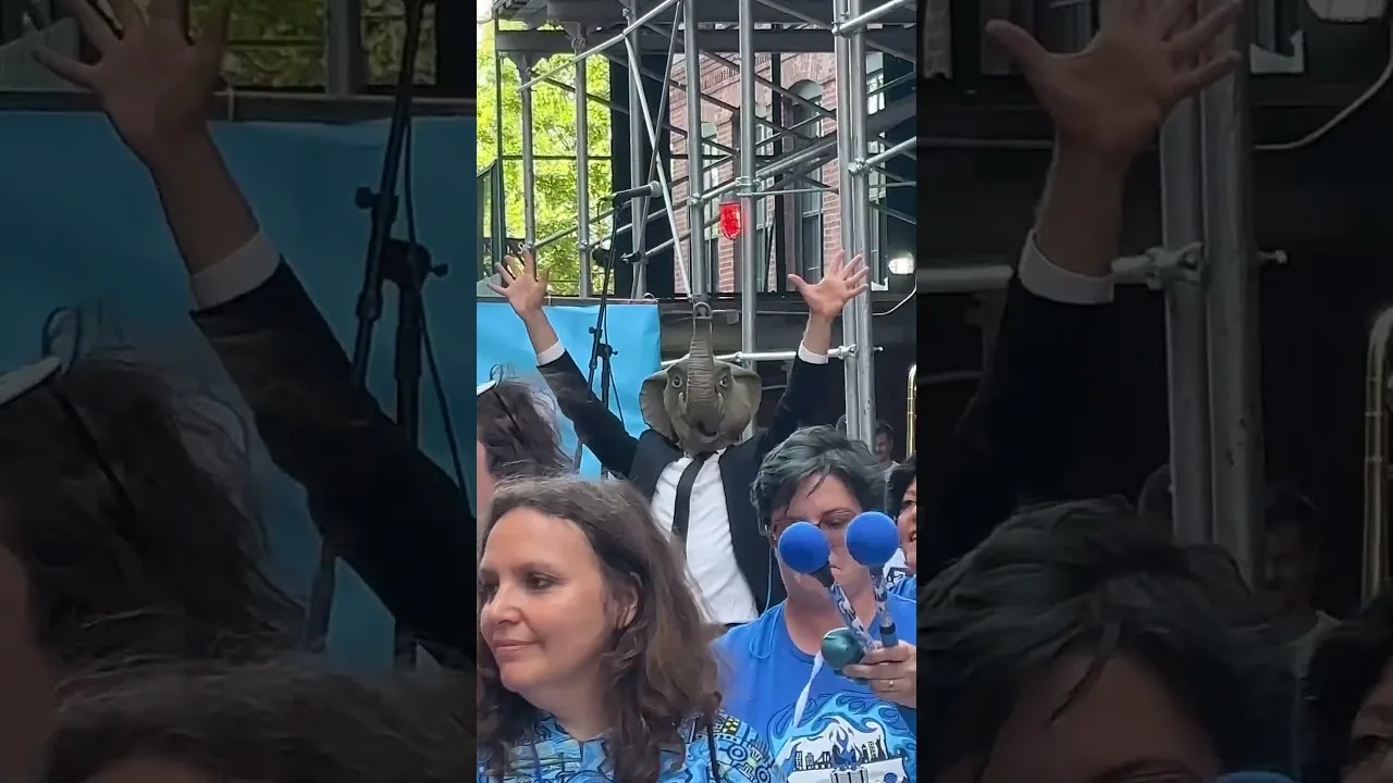 Elephants in the Sky: The Dumbo Drop - Brooklyn @dumbobrooklyn @ps307brooklyn #brooklynevents thumbnail