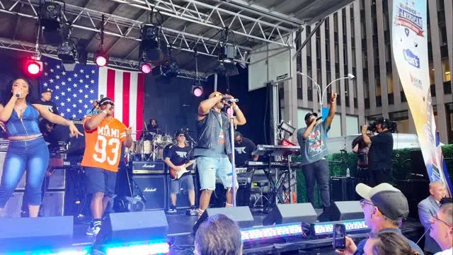 Flo Rida lit up the stage at FOX Square with an unforgettable performance at the All-American Summer Concert Series 🔥🎶 @official_flo @foxandfriends #allamericansummerconcert #foxsquare #nyc #florida #foxandfriends #livemusic #summer Instagram preview