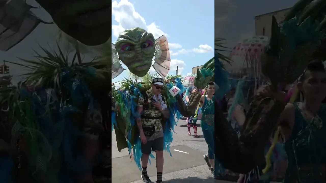 Mermaid Parade Coney Island June 2023 New York City thumbnail