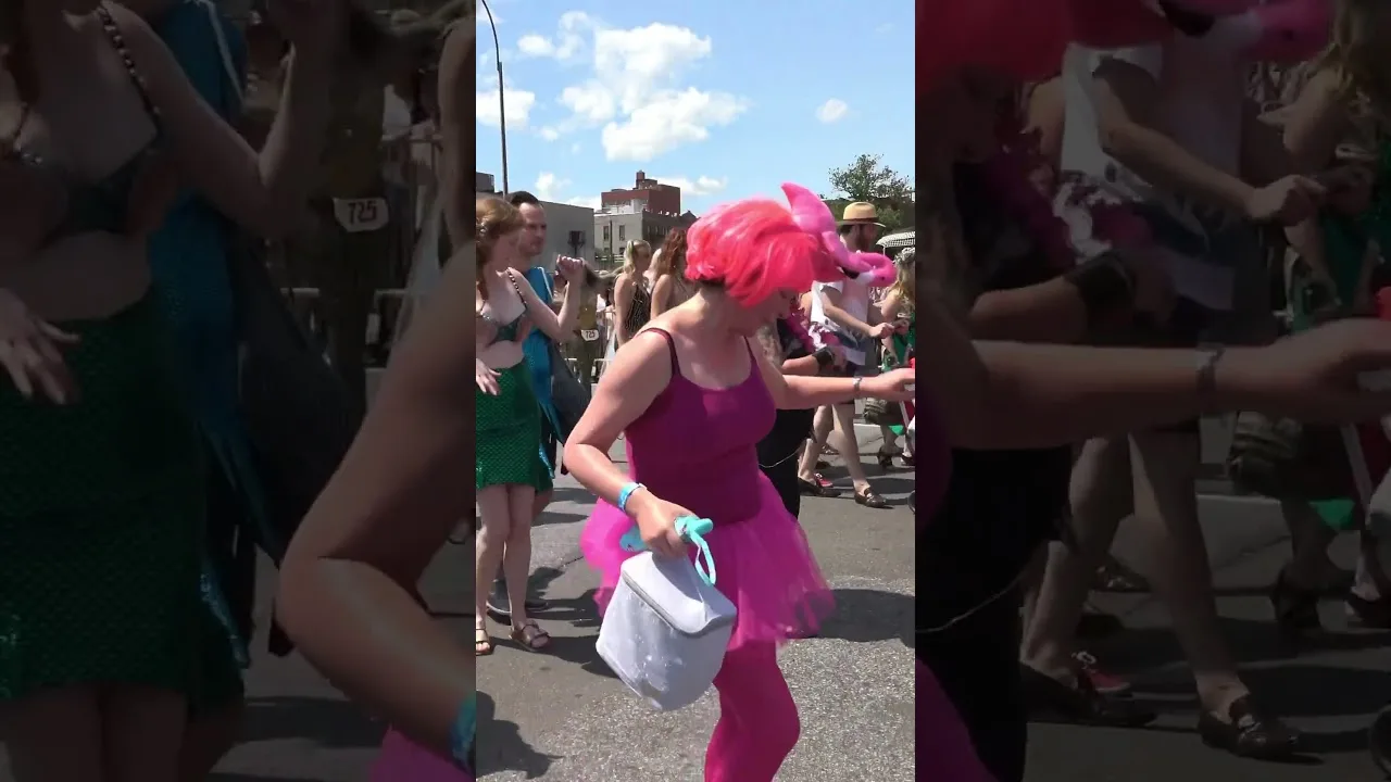 Mermaid Parade Coney Island June 2023 New York City thumbnail