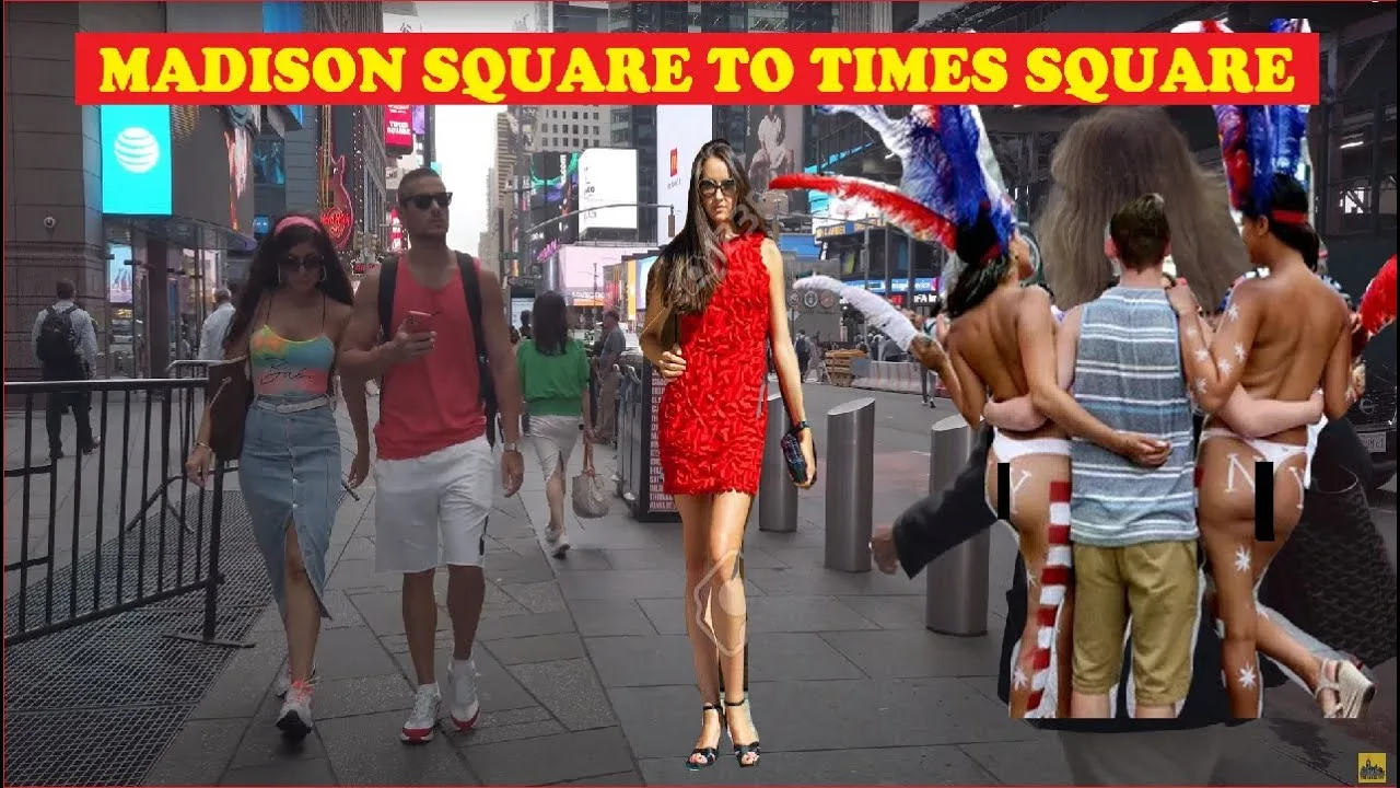4K⁶⁰ New York City Sights & Sounds Tour - Madison Square to Times Square - New York City - Aug. '23 thumbnail