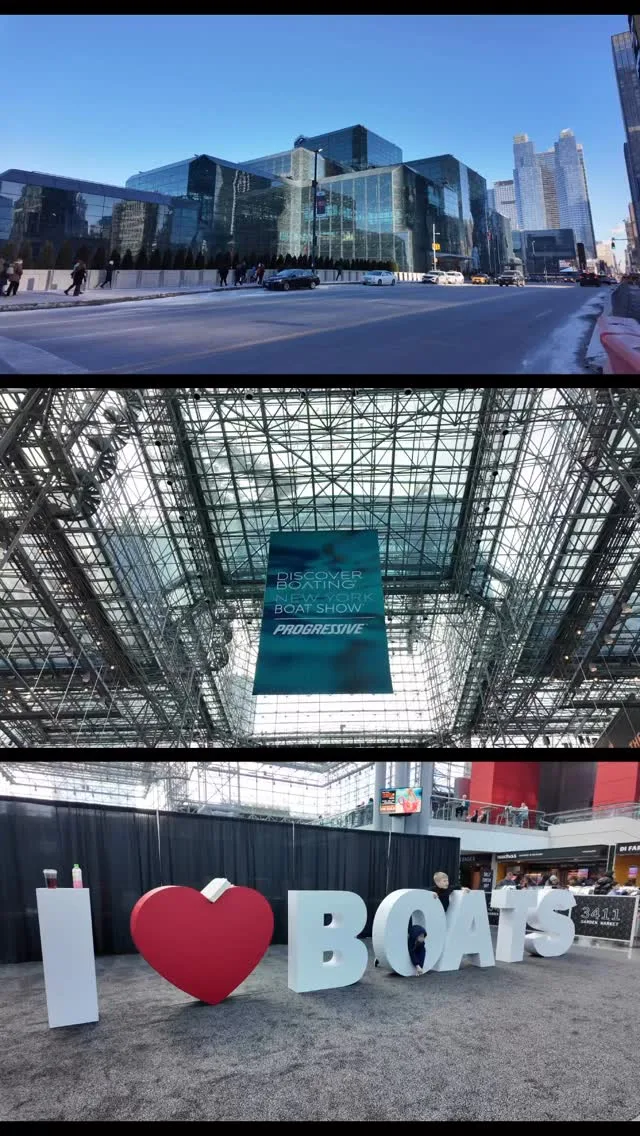 🚤 The Discover Boating New York Boat Show is back at the Javits Center 🌊 Instagram preview