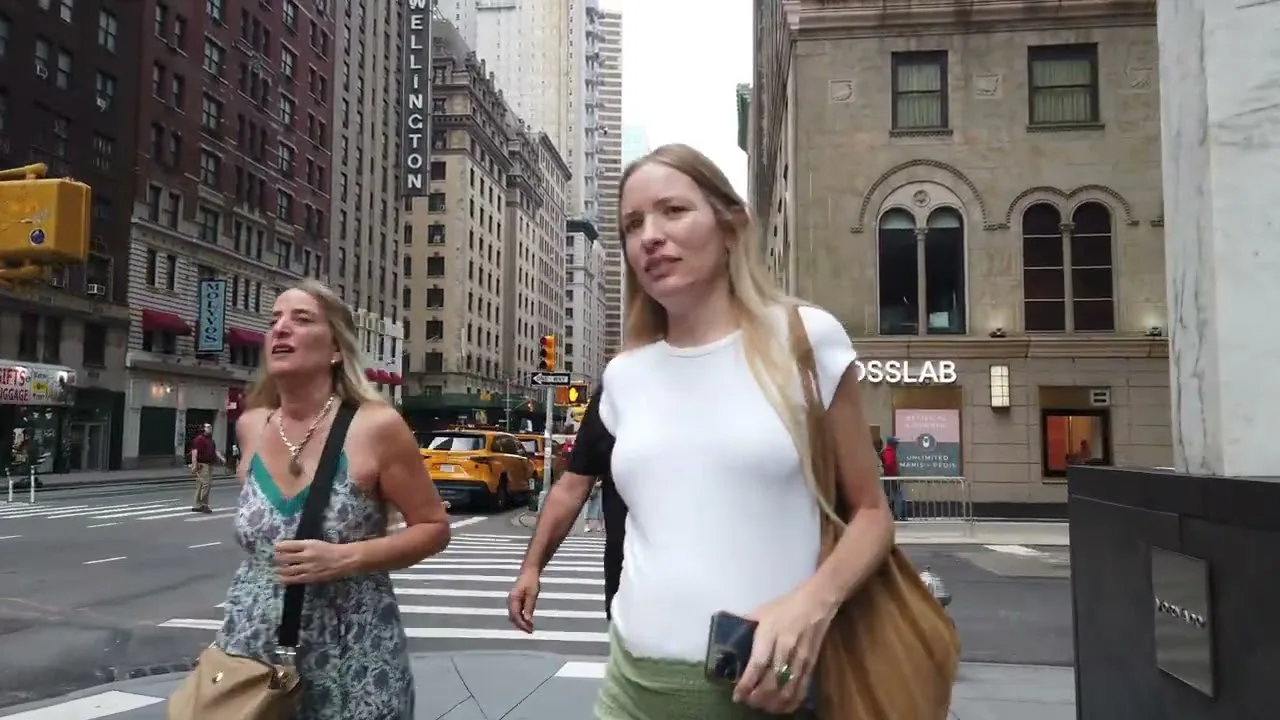 4K⁶⁰ NYC Sights & Sounds Tour - Central park, Times square via 7th avenue - July '23 - New York City thumbnail