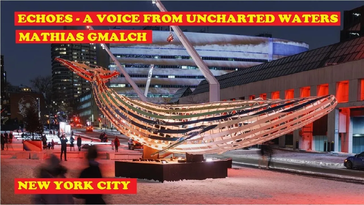 Echoes - A Voice From Uncharted Waters By Mathias Gmalch - Garment District Public Art New York City thumbnail