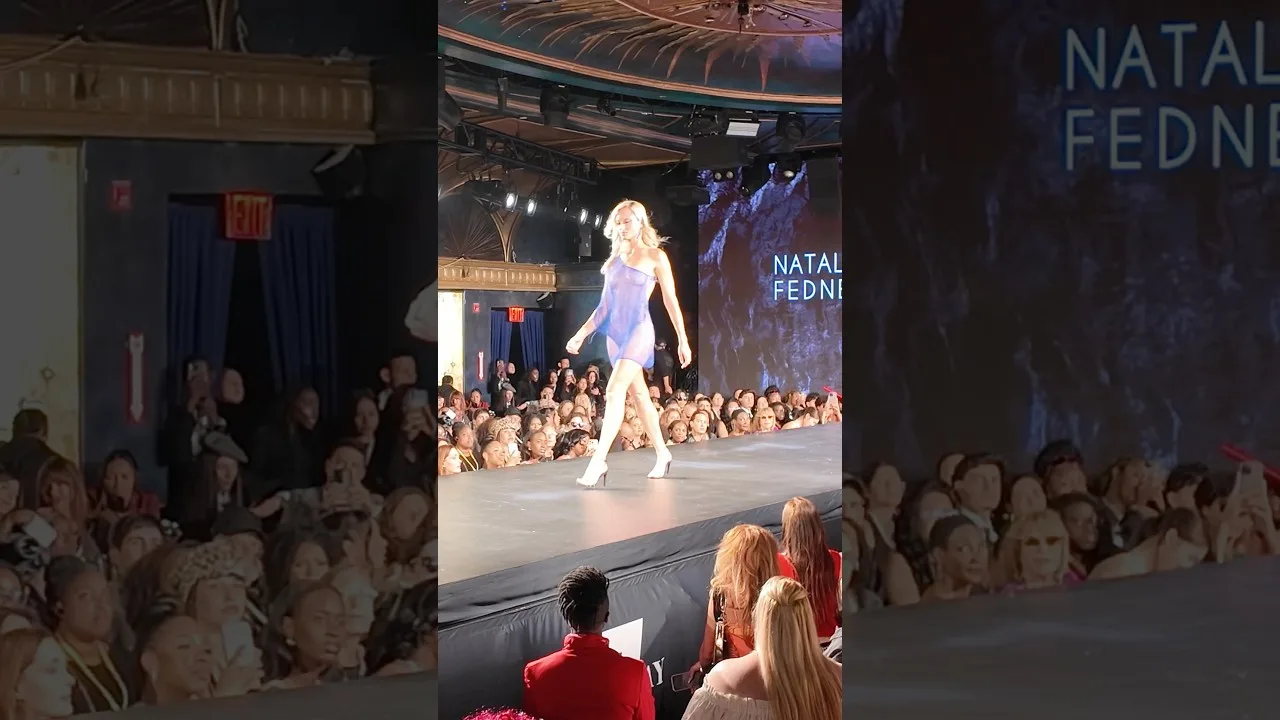 Fashion meets art at Runway 7 New York City #fashion #runway #nyfw #nyc thumbnail