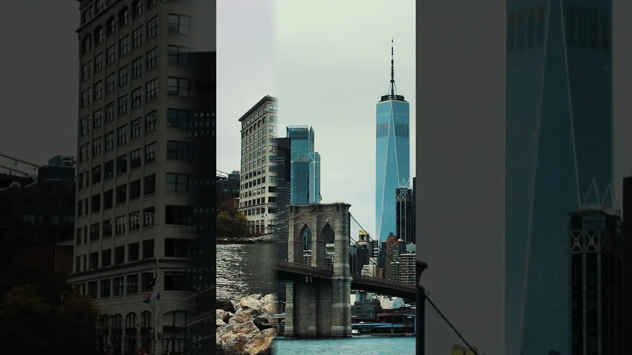 Fall Vibes New York City Brooklyn Bridge Park Manhattan Bridge Brooklyn Bridge thumbnail