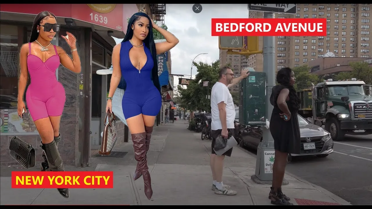 4K⁶⁰ NYC Sights & Sounds Tour - Bedford Ave Medgar Evers College - New York City Aug. 30, 2023 thumbnail
