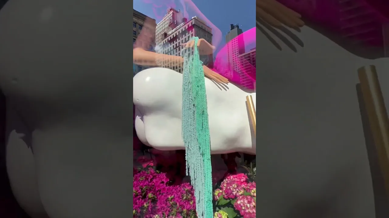 Macy’s Flower Show 2023 Opening Day Herald Square New York City thumbnail