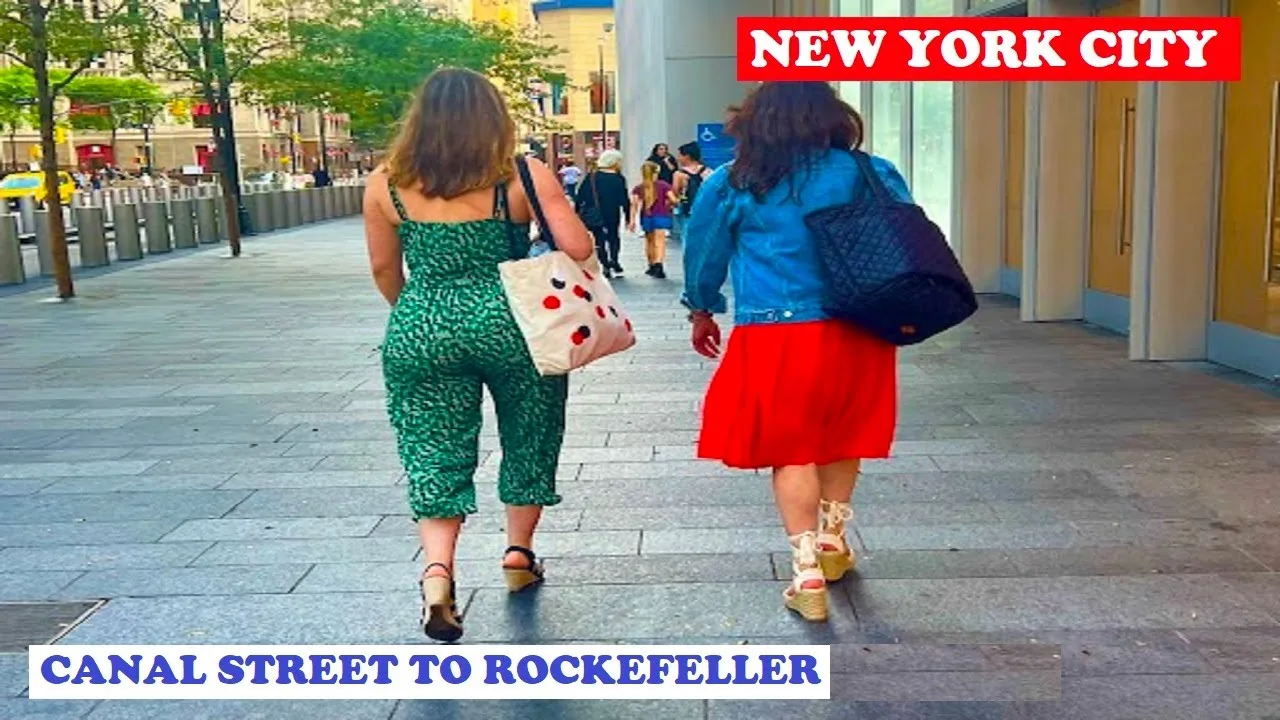 4K⁶⁰ NYC Sights & Sounds Tour - Canal Street to Rockefeller Center - New York City - Aug. '23 thumbnail
