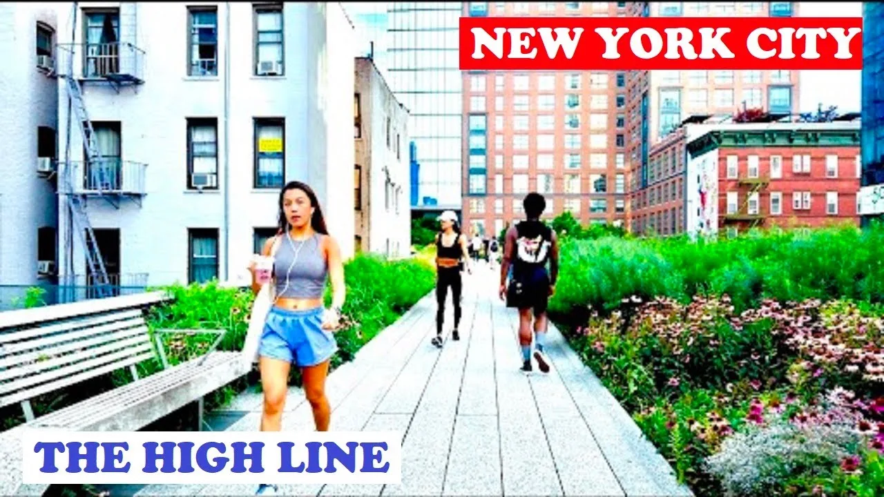 4K⁶⁰ NYC Sights & Sounds Tour - Herald Square, High Line, Times Square - New York City - Aug. '23 thumbnail