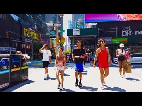 4K⁶⁰ NYC Sights & Sounds Tour - Herald Square to NYU Langone Hospital, SPOT Dog - July '23 New York thumbnail