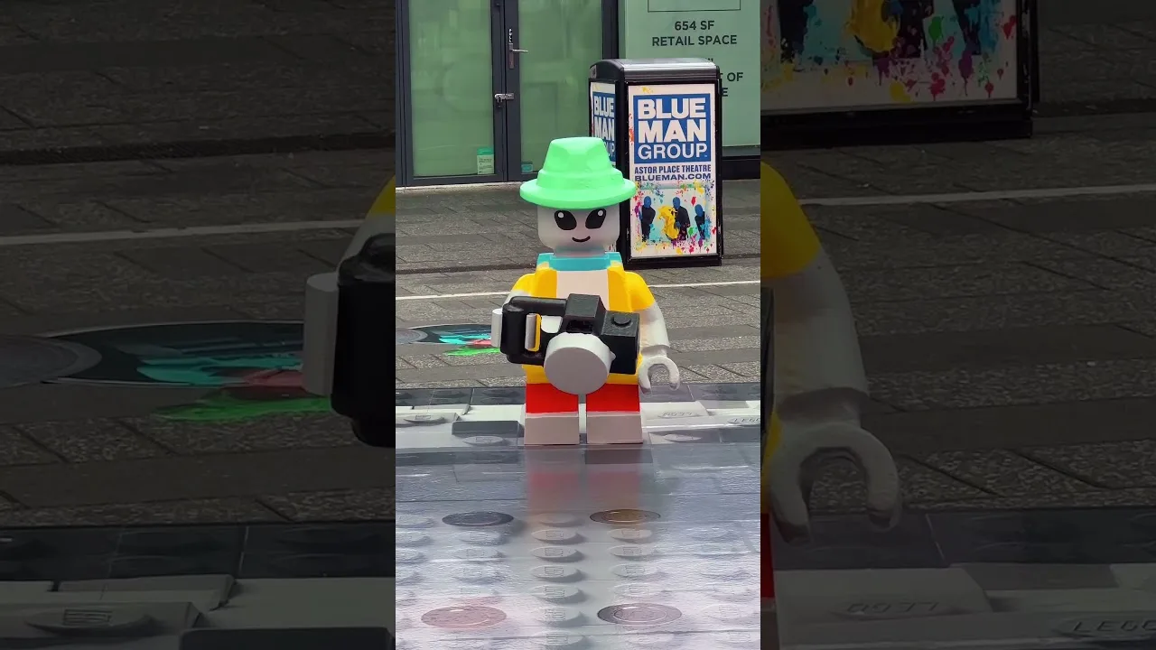Play is your superpower! LEGO Pop-up at Times Square New York City thumbnail