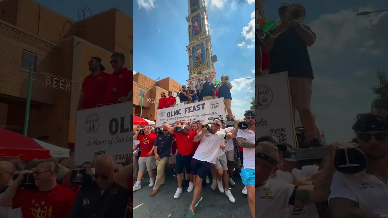 The OLMC Feast The Our Lady of Mount Carmel Feast Williamsburg Brooklyn Heights New York City thumbnail