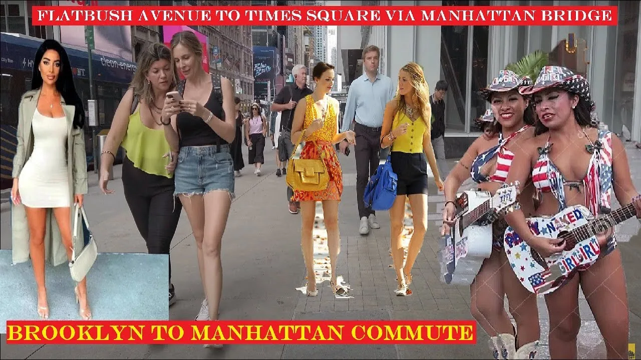 4K⁶⁰ NYC Sights & Sounds Tour - Manhattan Bridge Brooklyn to Manhattan New York City - Aug 23, 2023 thumbnail