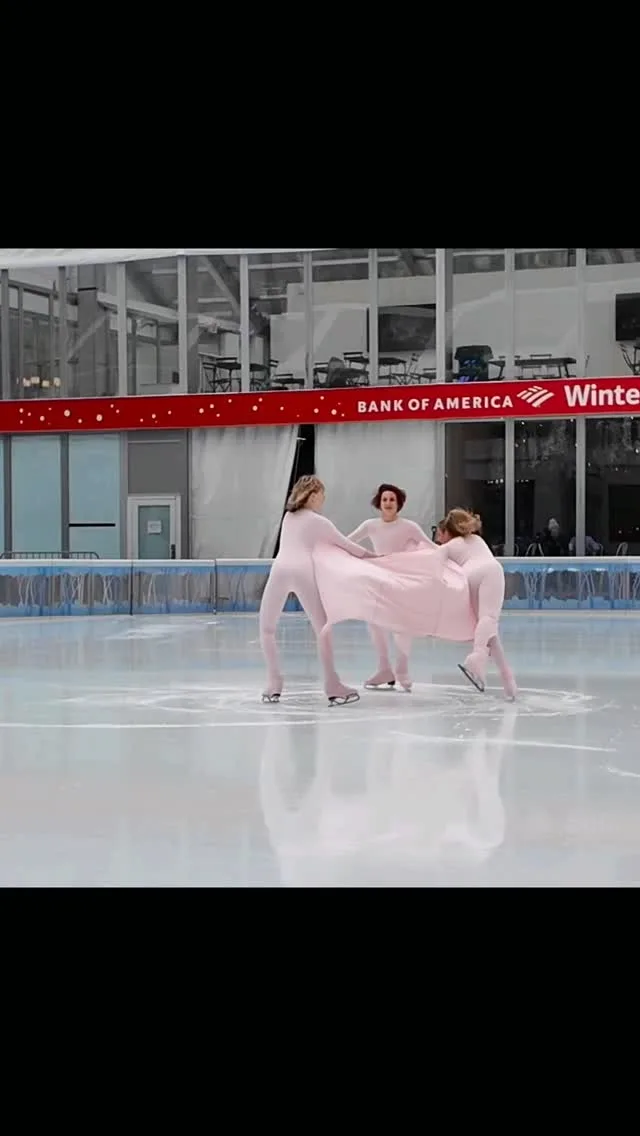 ⛸ Ice Theatre of New York Performance, bringing the art of ice dance to Bryant Park. Instagram preview