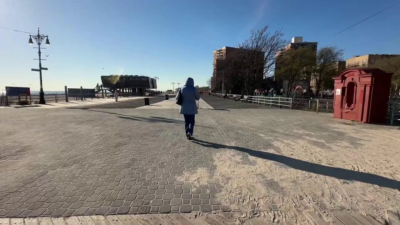 🔴 LIVE! Coney Island Brighton Beach Brooklyn New York City November 25, 2023 thumbnail