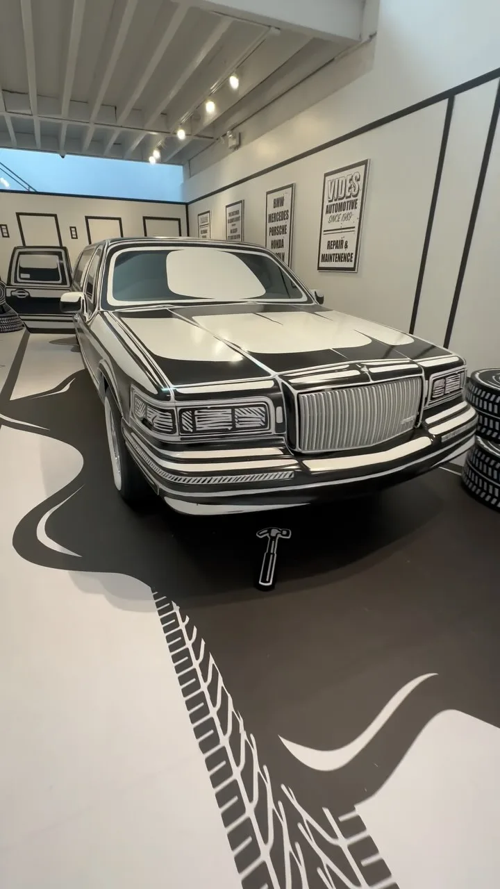 Check Engine Light: A Bold Automotive Art Experience Instagram preview