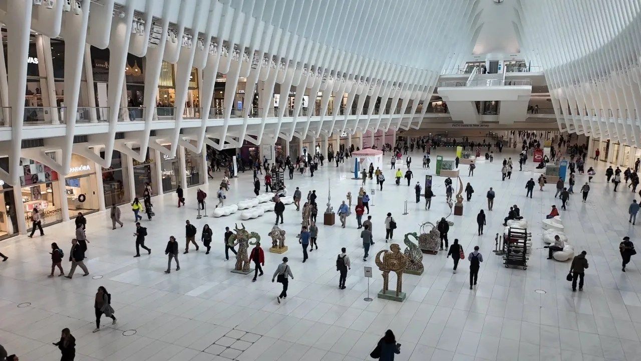 Ancient Culture in Modern Dress - Subway Card Twelve Zodiac Public Installation Oculus New York City thumbnail