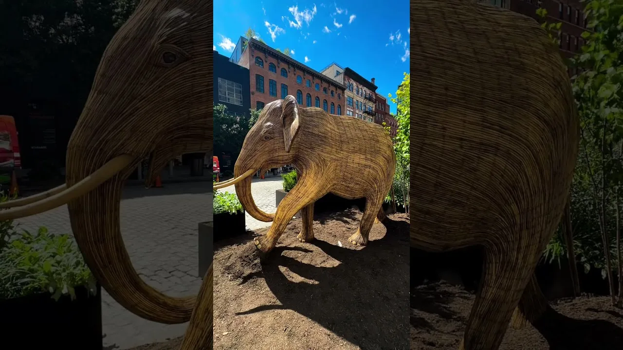 The Great Elephant Migration at Meatpacking District New York City Manhattan #elephant #elephants thumbnail