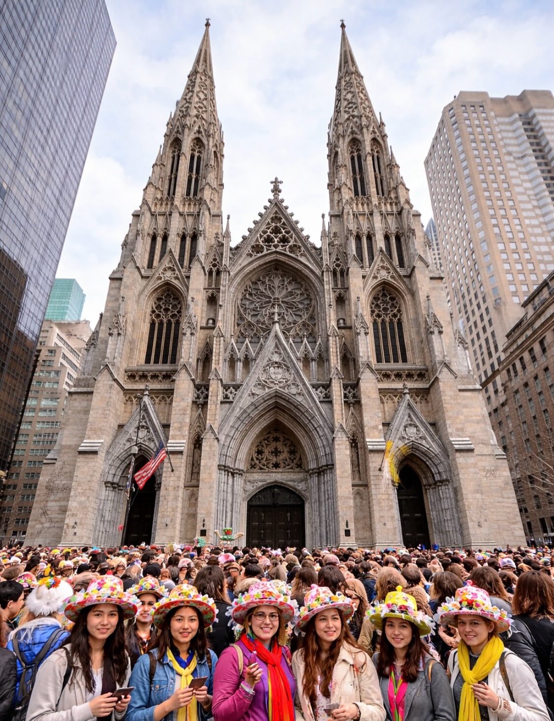 The NYC Easter Sunday Bonnet Parade @ St. Patrick’s Cathedral #easter #happyeaster #eastersunday #easterbunny #nyc Instagram preview