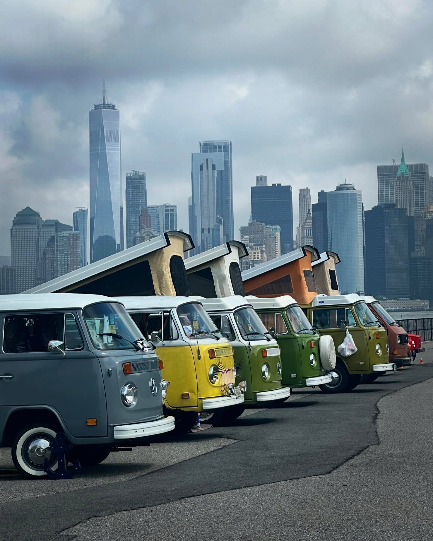 The “Gridlock on Governors Island” at Governors Island is a unique vintage Volkswagen show. Instagram preview
