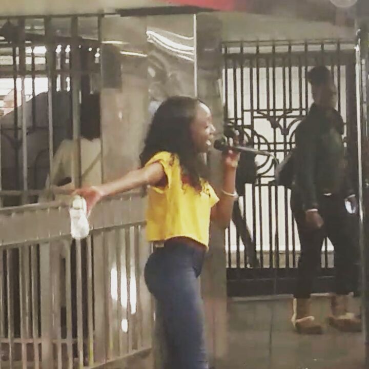 #random #mta #singer #34thstreet Instagram preview