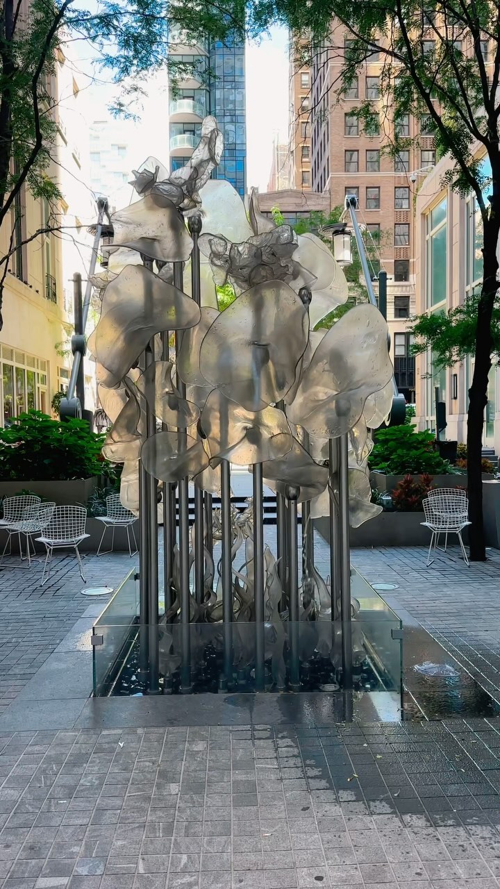 Hidden public park in Downtown Manhattan Instagram preview
