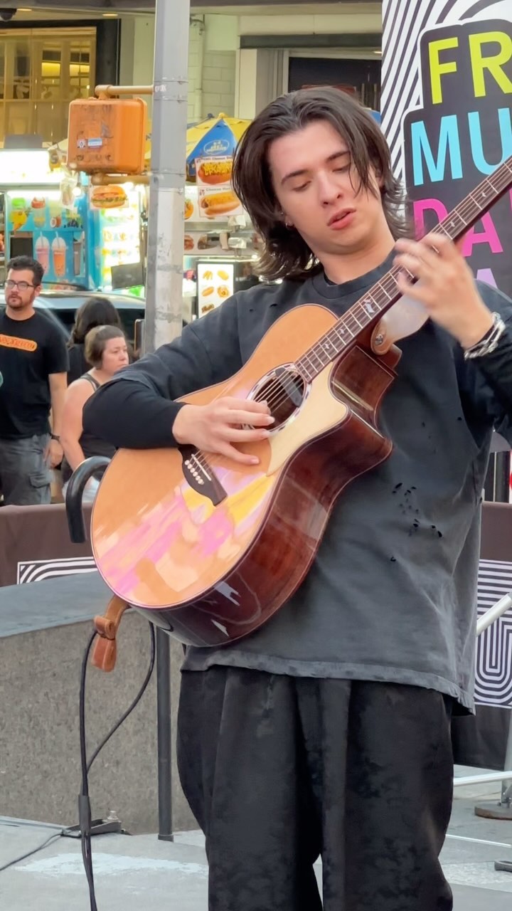 🎸✨ Marcin in Times Square @timessquarenyc @tsqarts @marcin.music #TimesSquare #NYCEvents #MarcinPerformance Instagram preview