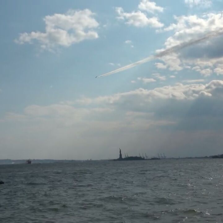 The 4th of July Flyby over the Statue of Liberty Instagram preview