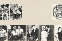 Marianne Wex. Panel from Let’s Take Back Our Space: ‘Female’ and ‘Male’ Body Language as a Result of Patriarchal Structures. 1977. Gelatin silver prints, paper, and ink on board, 19 5/8 × 59" (49.8 × 149.8 cm). The Museum of Modern Art, New York. Committee on Photography Fund, and The Modern Women’s Fund. © 2025 Marianne Wex