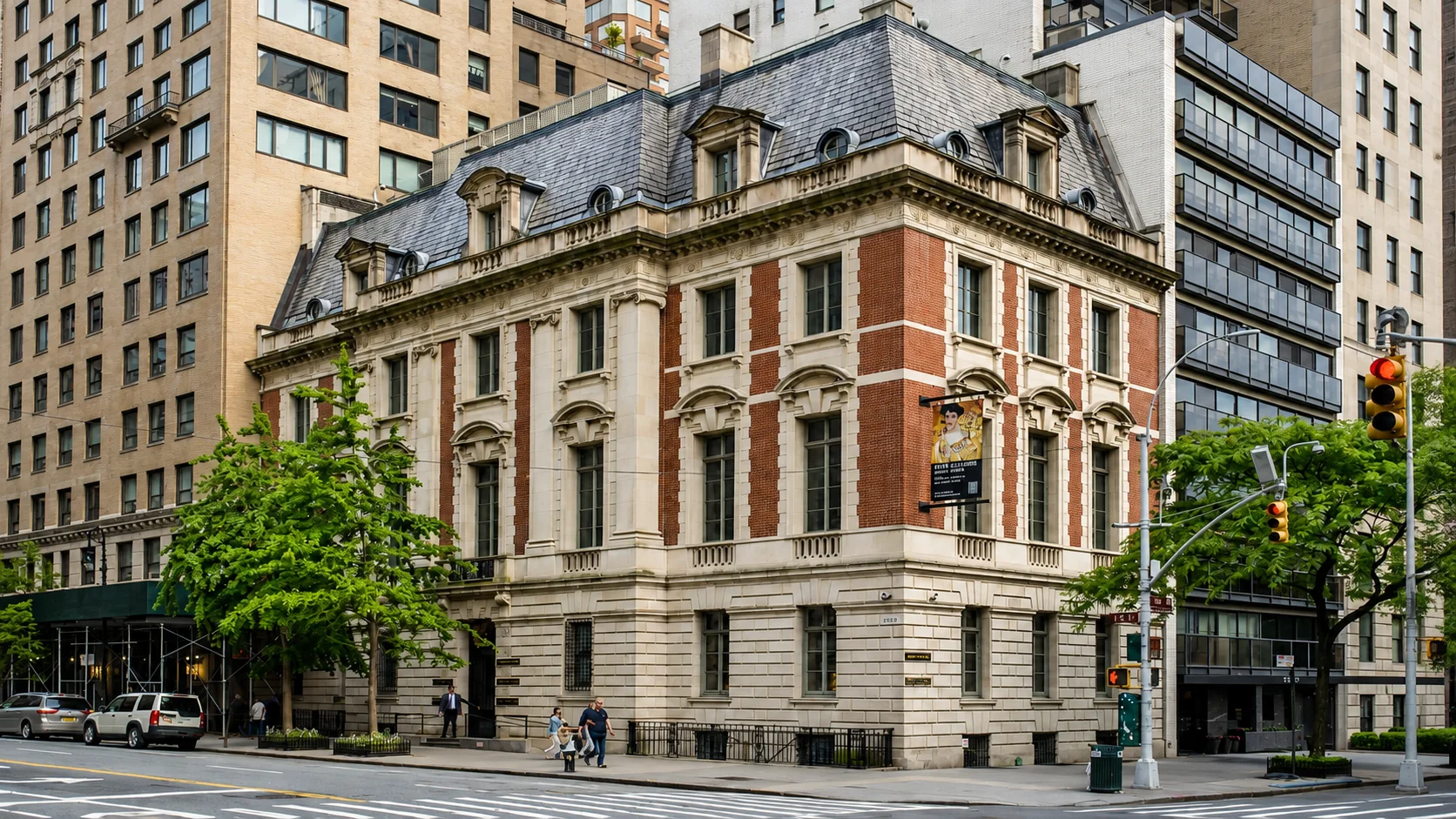 Neue Galerie exterior on Fifth Avenue