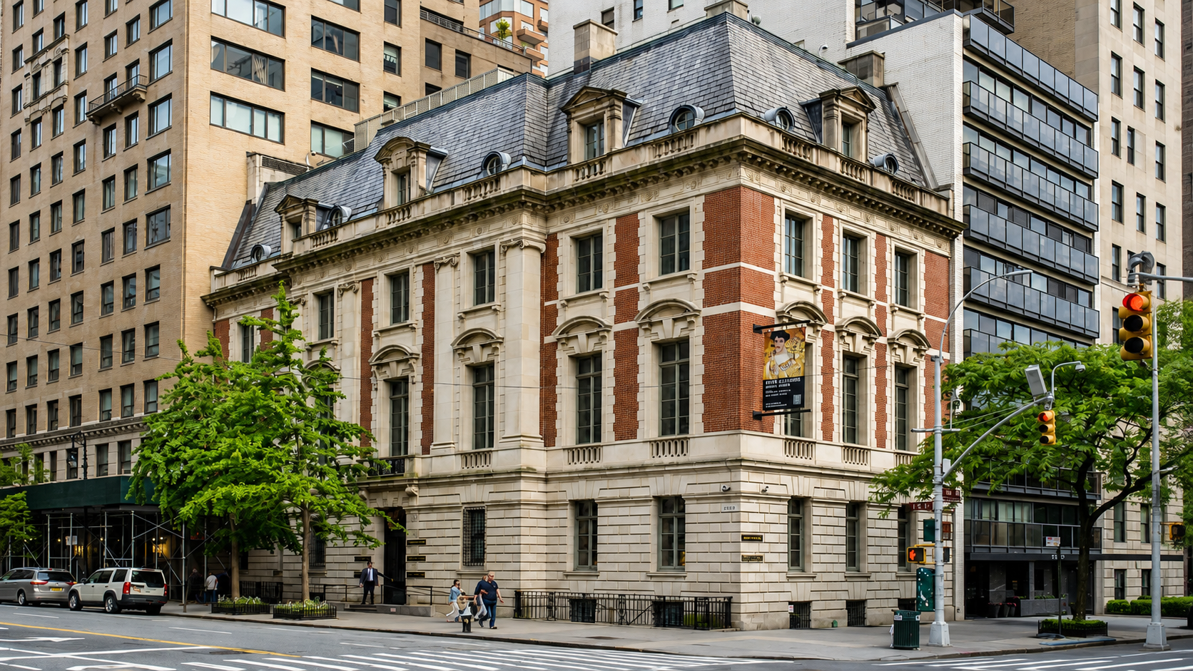 Neue Galerie exterior on Fifth Avenue
