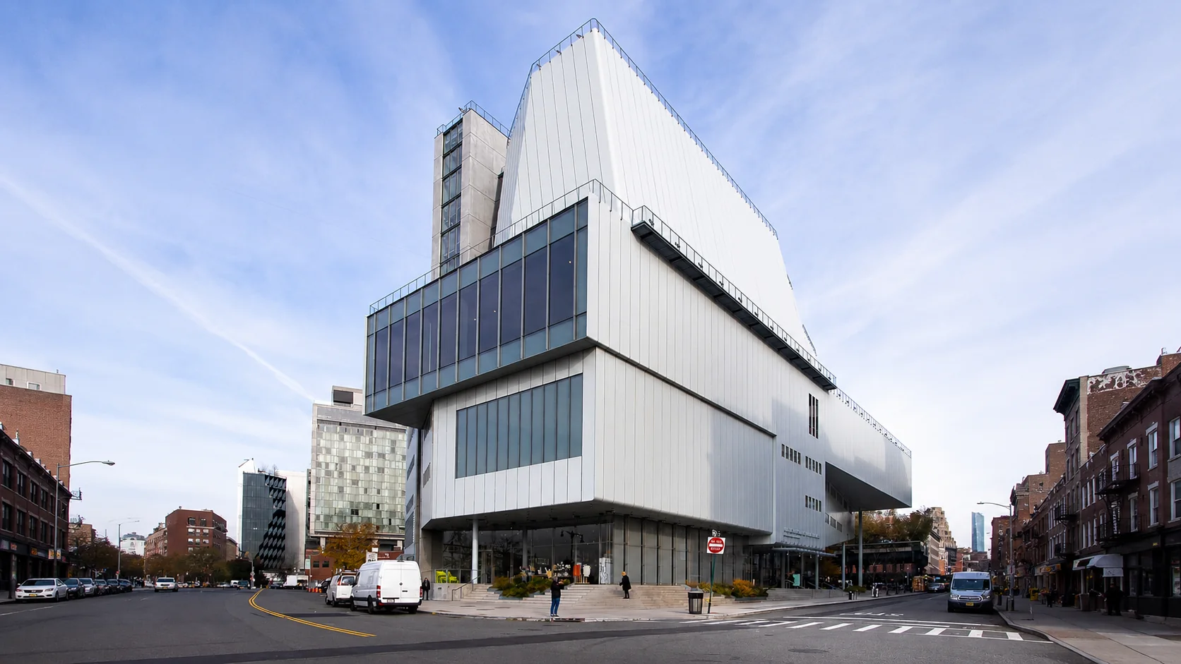 Whitney Museum of American Art exterior in the Meatpacking District