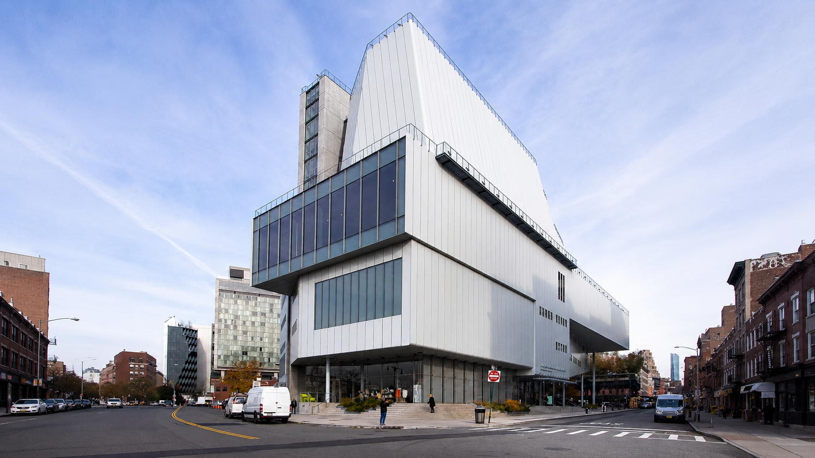 Whitney Museum of American Art exterior in the Meatpacking District